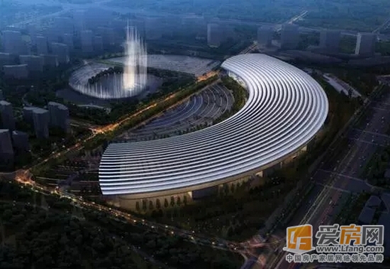 绿地国际博览中心计划10月建成营运