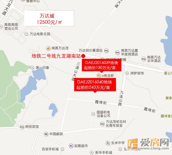 九龙湖再推两宗地块 或建滨江国际温泉城度假村