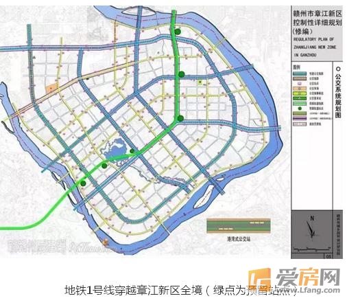 根据《赣州都市区总体规划(2012-2030》规划建设四条地铁线路赣州