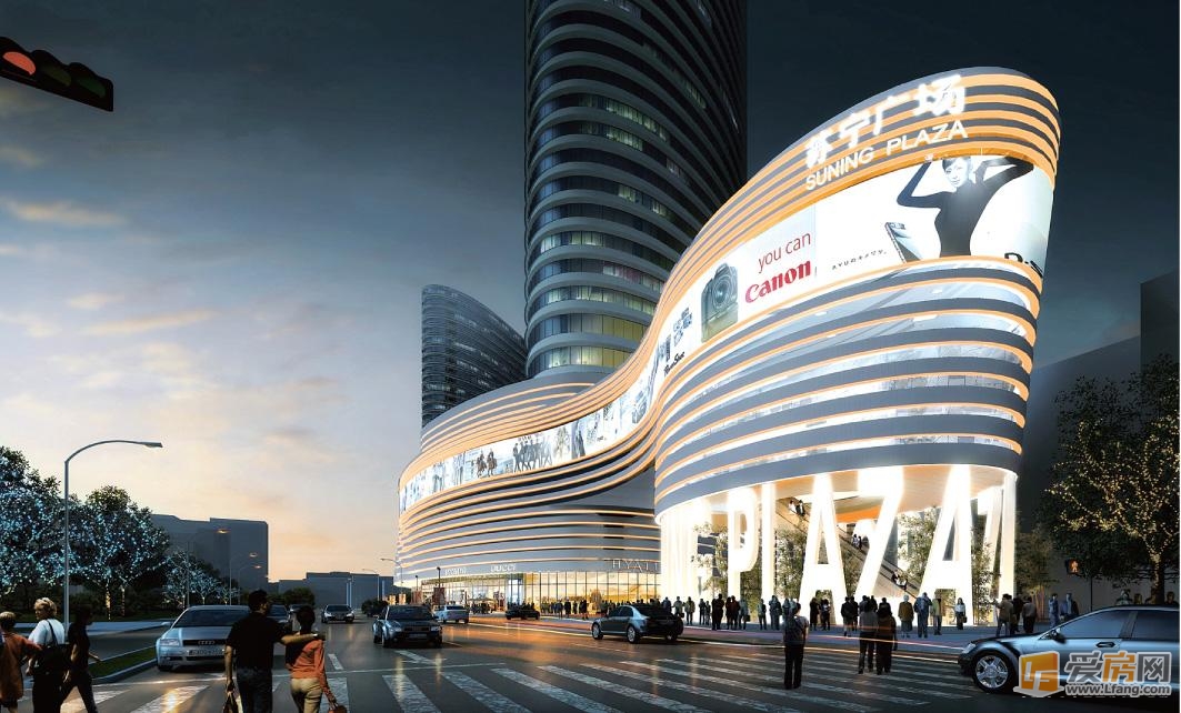 南昌要建7个苏宁广场 未来是这个样子?