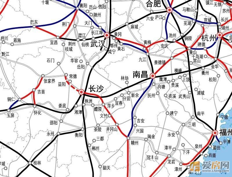 铁路"十三五"发展规划出炉 江西多条重要铁路纳入规划