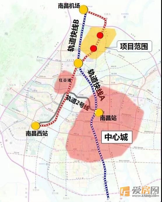 南昌市正式启动轨道机场线规划方案图片