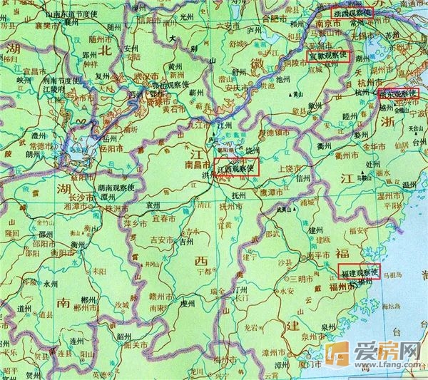 一分为四的江南东道与江南西道