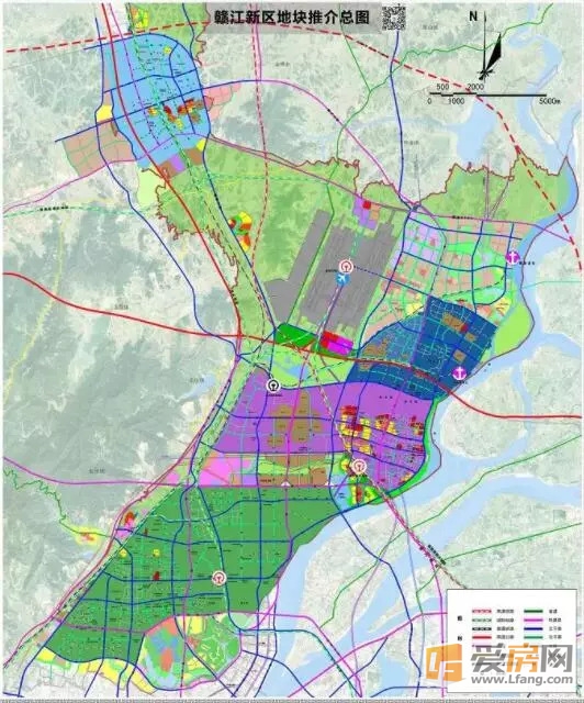 赣江新区公布了《赣江新区读地手册》值得注意的是地铁5号线,高铁北站