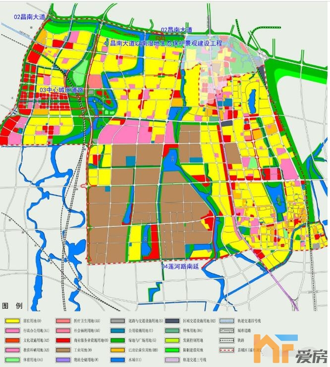 ·规划 规划  正文    按照南昌县中心城区(2011-2030)总体规划