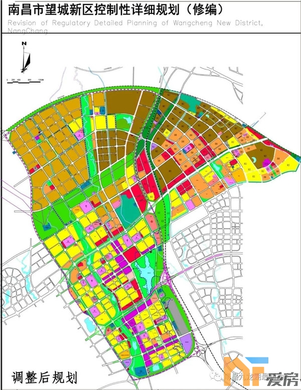 分界线明确最新版望城新区规划图出炉