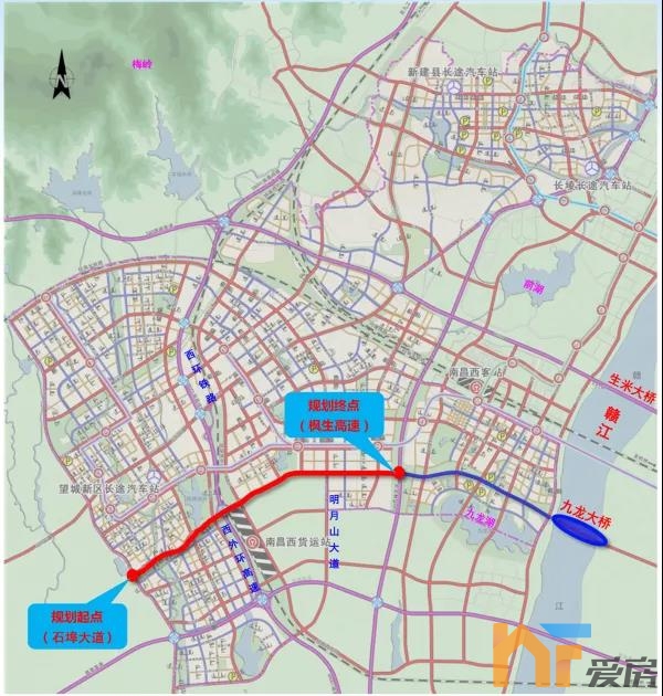 抚州大街西延规划出炉,梦山南大道建设已启动,2021年还将启动上饶大街