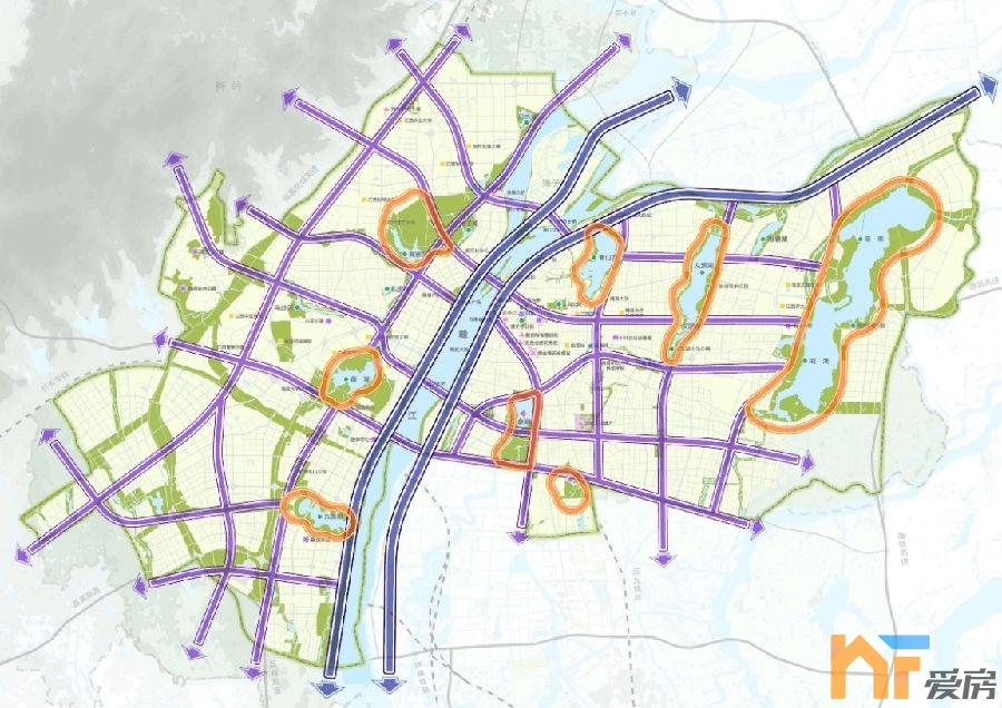 南昌市城市管理发展规划2021-2025出炉!未来门户枢纽会在哪